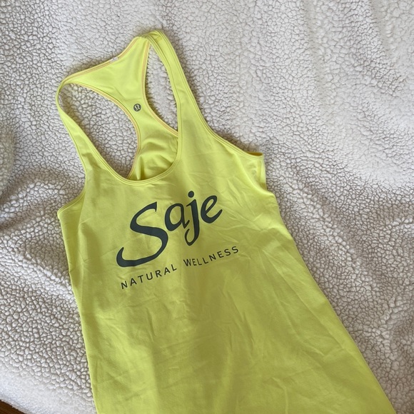 Lululemon tank top CRB Saje seawheeze exclusive